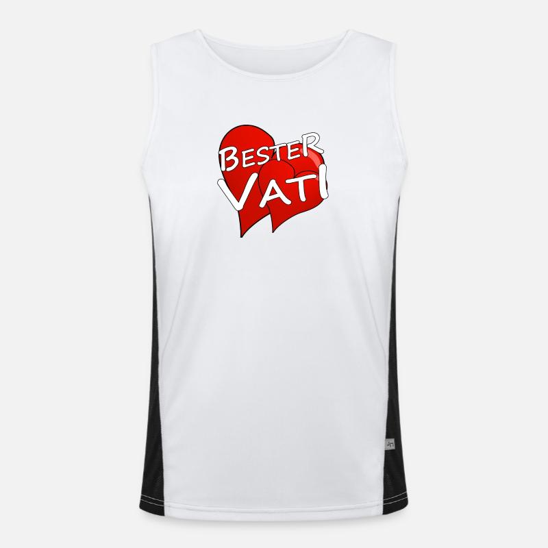 BESTER VATI Funktionelles Kontrast-Tank Top für Männer 