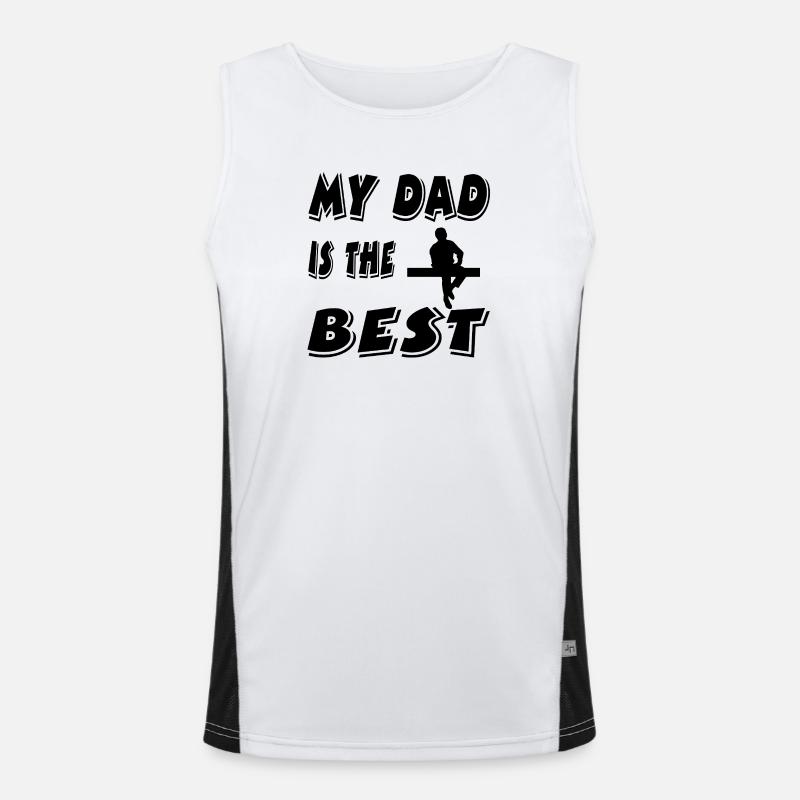Father Men's Functional Contrast Tank Top 