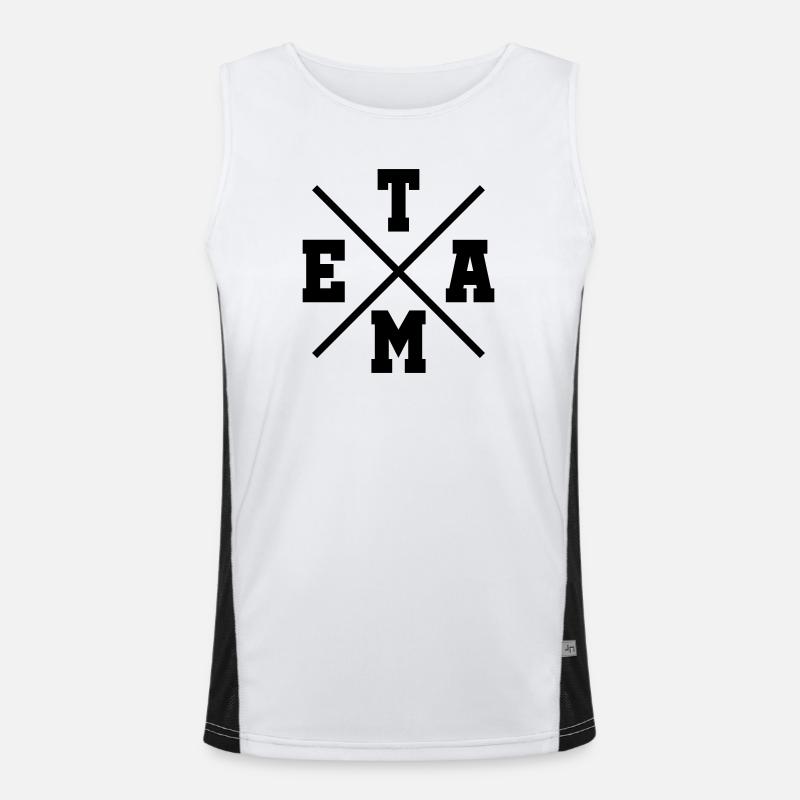Team Men's Functional Contrast Tank Top 