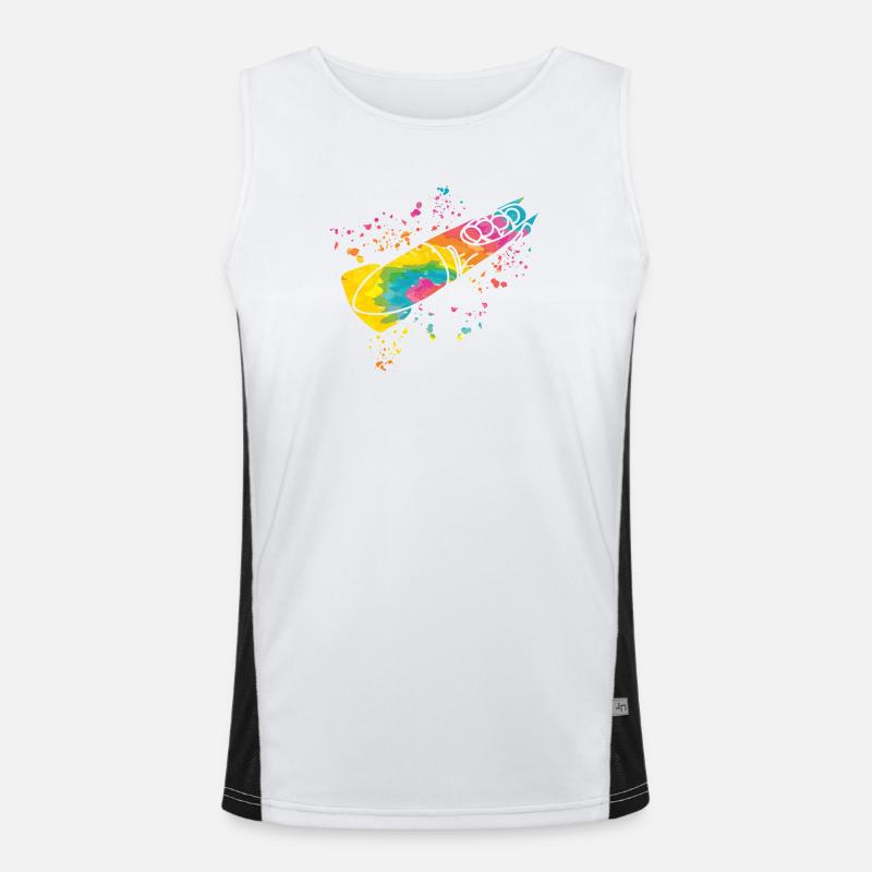 Bobsleigh Bobsleigh Four-man Bobsleigh Men's Functional Contrast Tank Top 