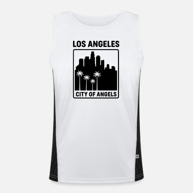 Los Angeles Débardeur respirant contrasté Homme 