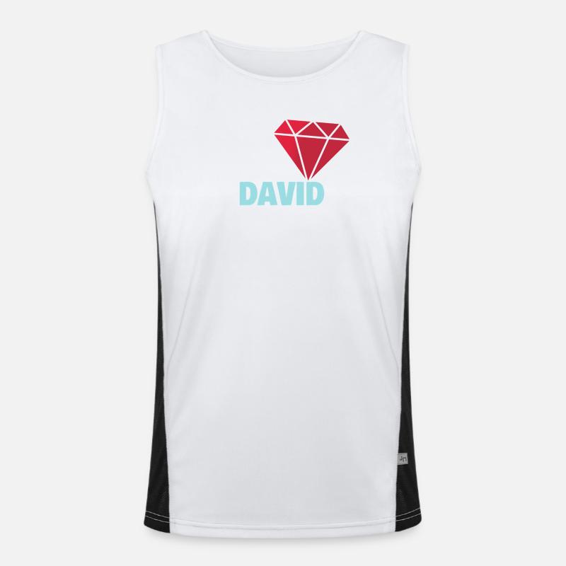 David Débardeur respirant contrasté Homme 