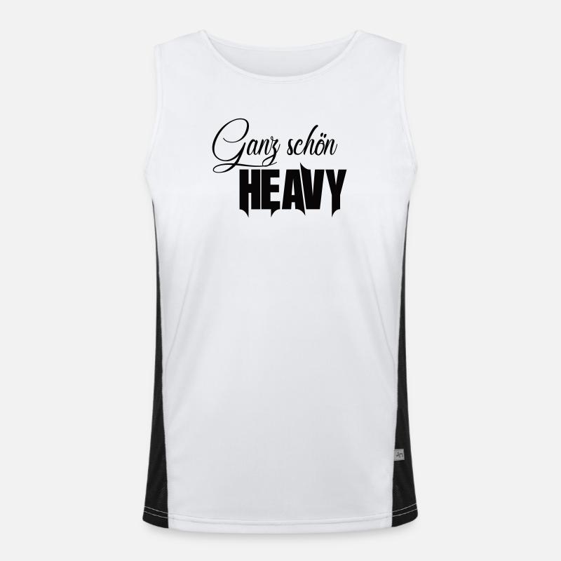 Quite nice heavy Men's Functional Contrast Tank Top 