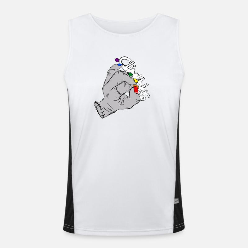 climthing Débardeur respirant contrasté Homme 