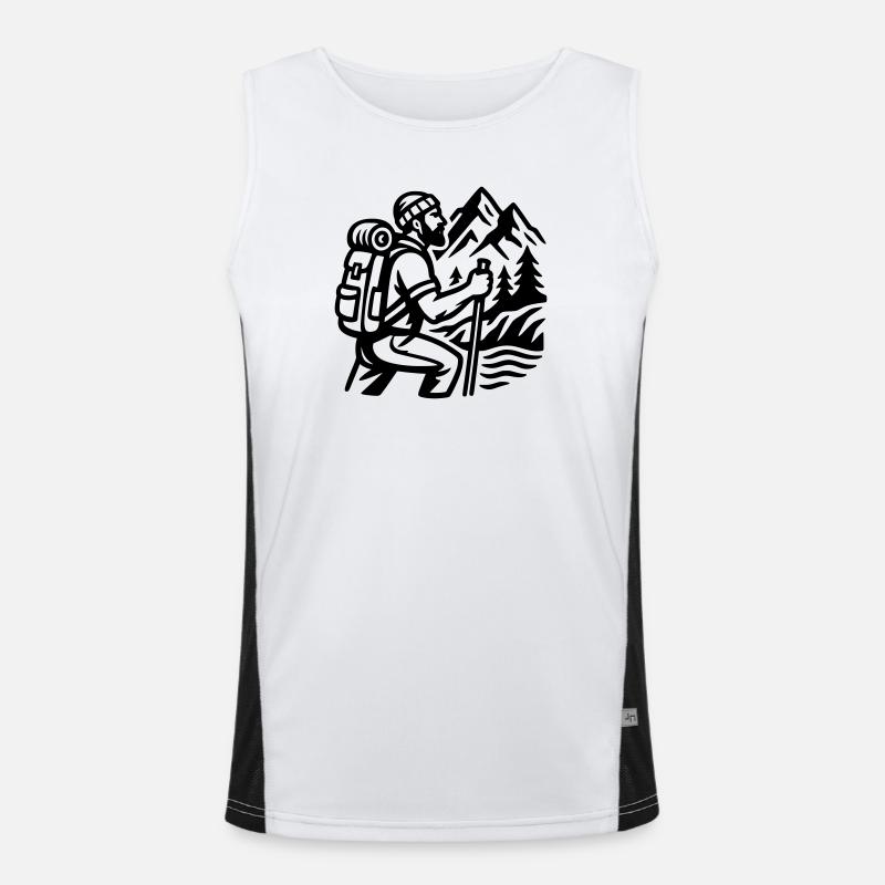 Hiker Men's Functional Contrast Tank Top 