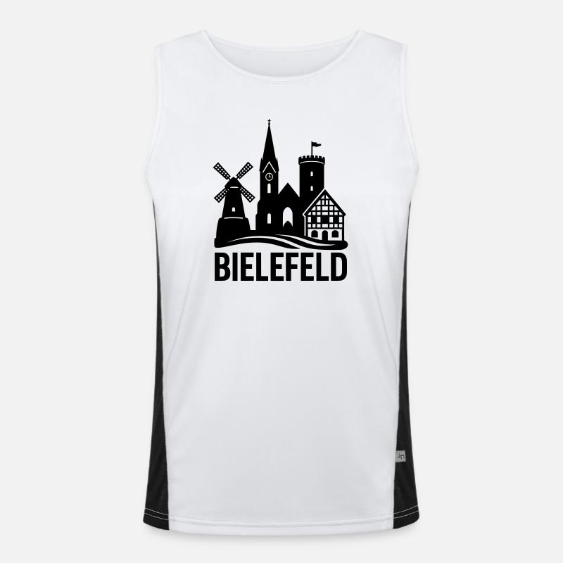 Bielefeld Silhouette Débardeur respirant contrasté Homme 