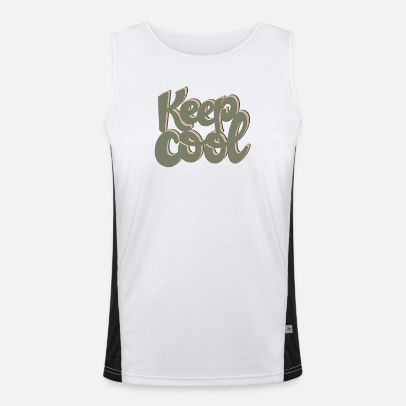 KEEP COOL Funktionelles Kontrast-Tank Top für Männer 