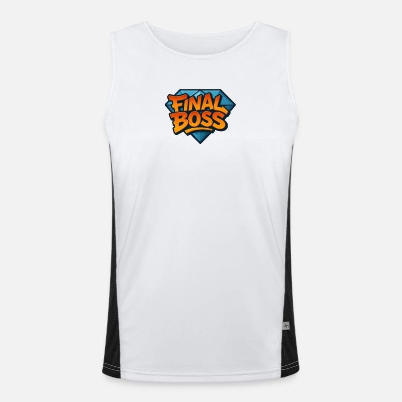 Final Men's Functional Contrast Tank Top 