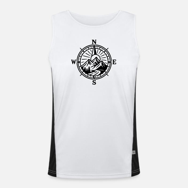 Mountain Compass Men's Functional Contrast Tank Top 
