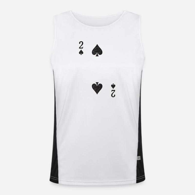 Two spades Men's Functional Contrast Tank Top 