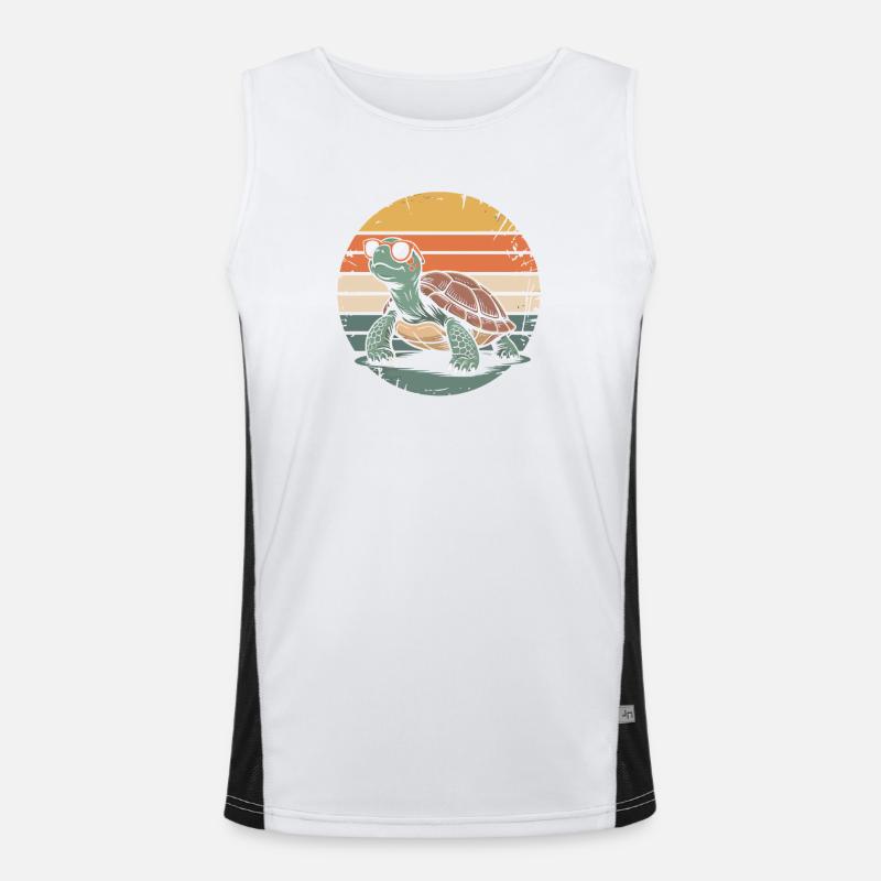 Turtle Men's Functional Contrast Tank Top 