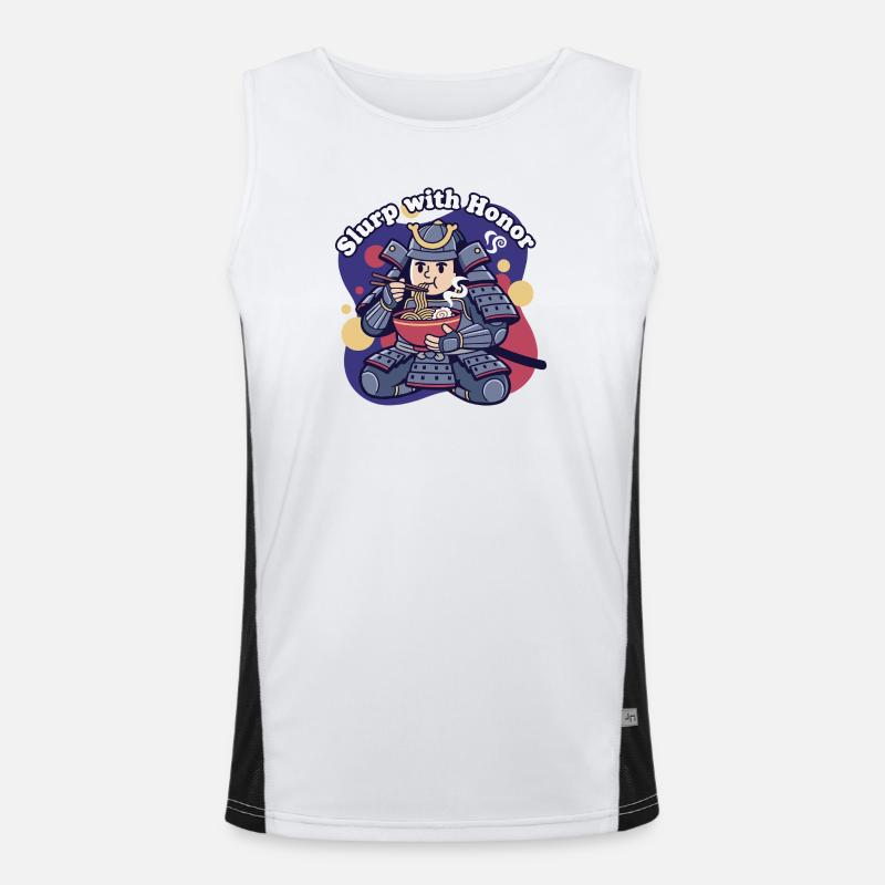 Slurping with Honor Armor Men's Functional Contrast Tank Top 