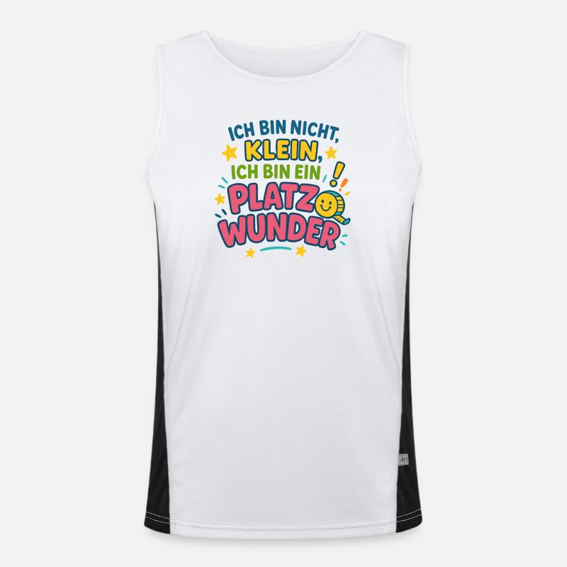 I'm a Space Miracle Saying Men's Functional Contrast Tank Top 