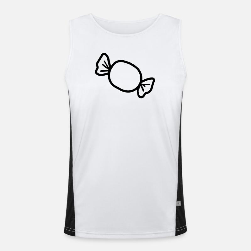 candy Men's Functional Contrast Tank Top 