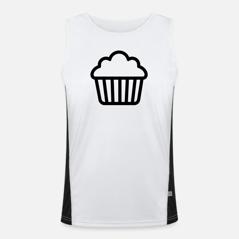 muffin Débardeur respirant contrasté Homme 