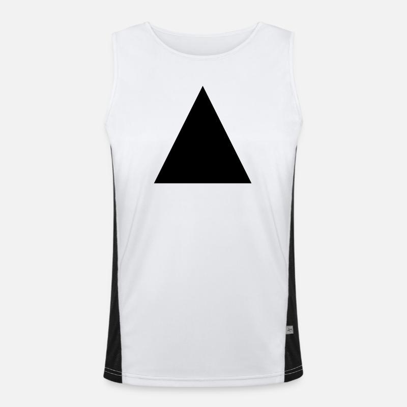 Triangle Débardeur respirant contrasté Homme 
