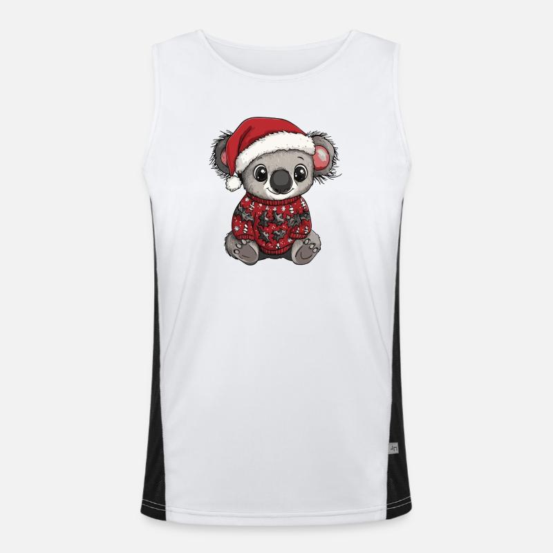 Noël Koala Débardeur respirant contrasté Homme 