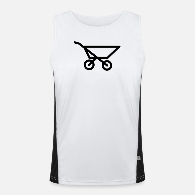 brouette Débardeur respirant contrasté Homme 
