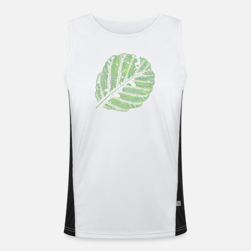 Leaf / Alder Men's Functional Contrast Tank Top 