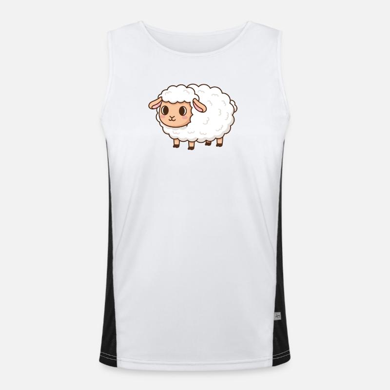 Sheep Men's Functional Contrast Tank Top 