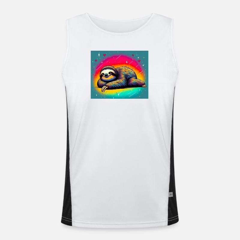 sloth Men's Functional Contrast Tank Top 