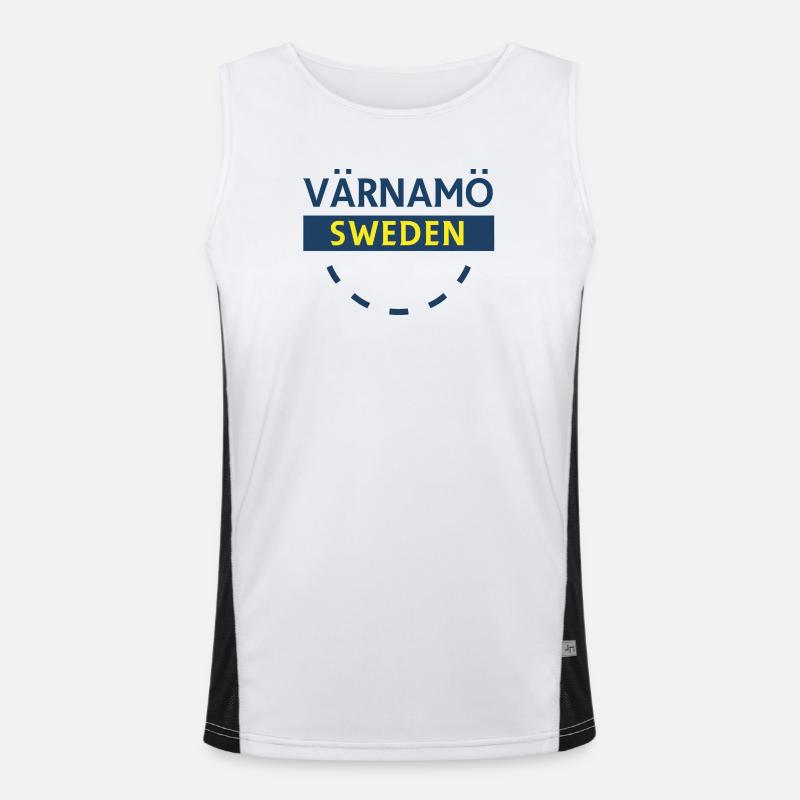 Värnamo Suède Badge Débardeur respirant contrasté Homme 
