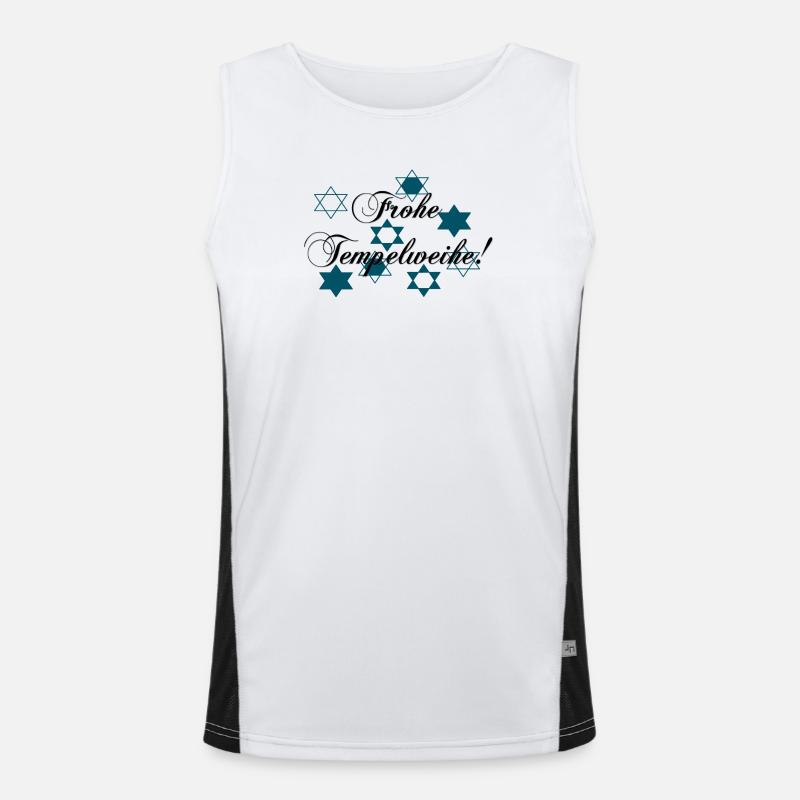 Heureuse consécration du temple Débardeur respirant contrasté Homme 