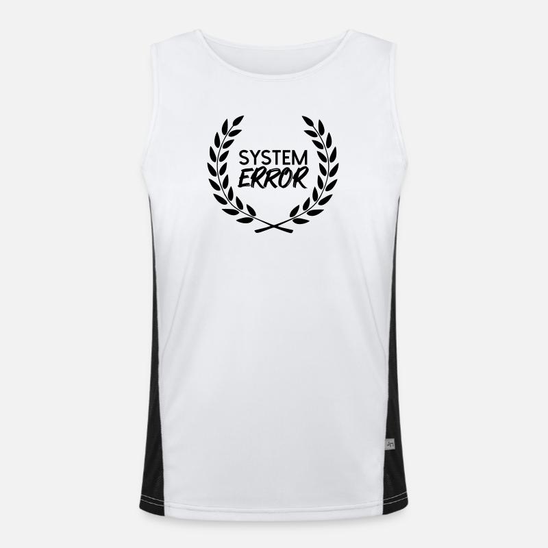 Défaillance du système Débardeur respirant contrasté Homme 