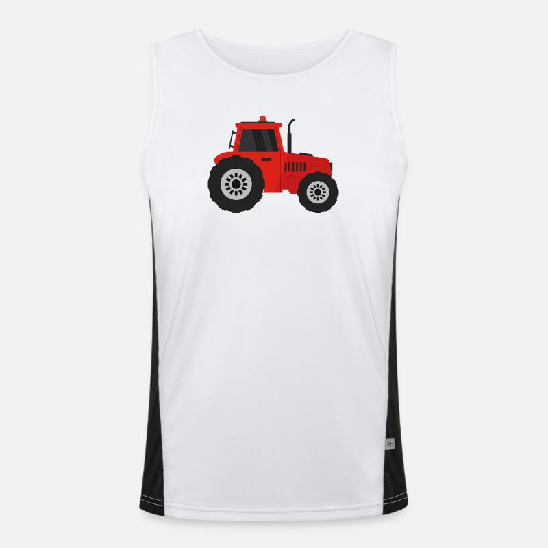 Traktor Funktionelles Kontrast-Tank Top für Männer 