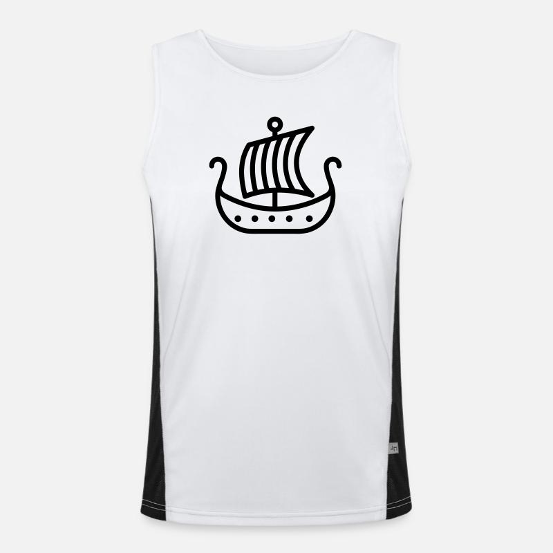 Bateau Viking Débardeur respirant contrasté Homme 