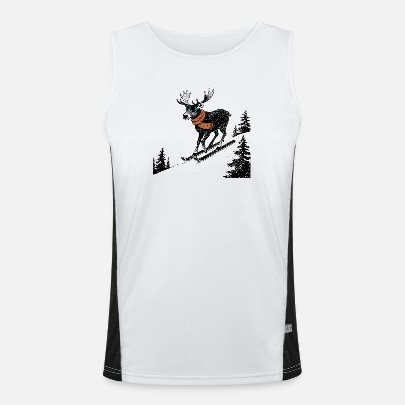 Slopes Moose Men's Functional Contrast Tank Top 
