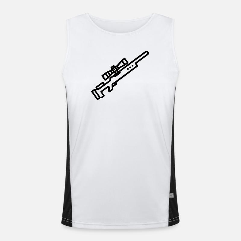 sniper Men's Functional Contrast Tank Top 