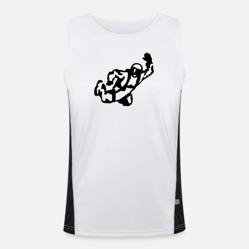 Skydive Débardeur respirant contrasté Homme 