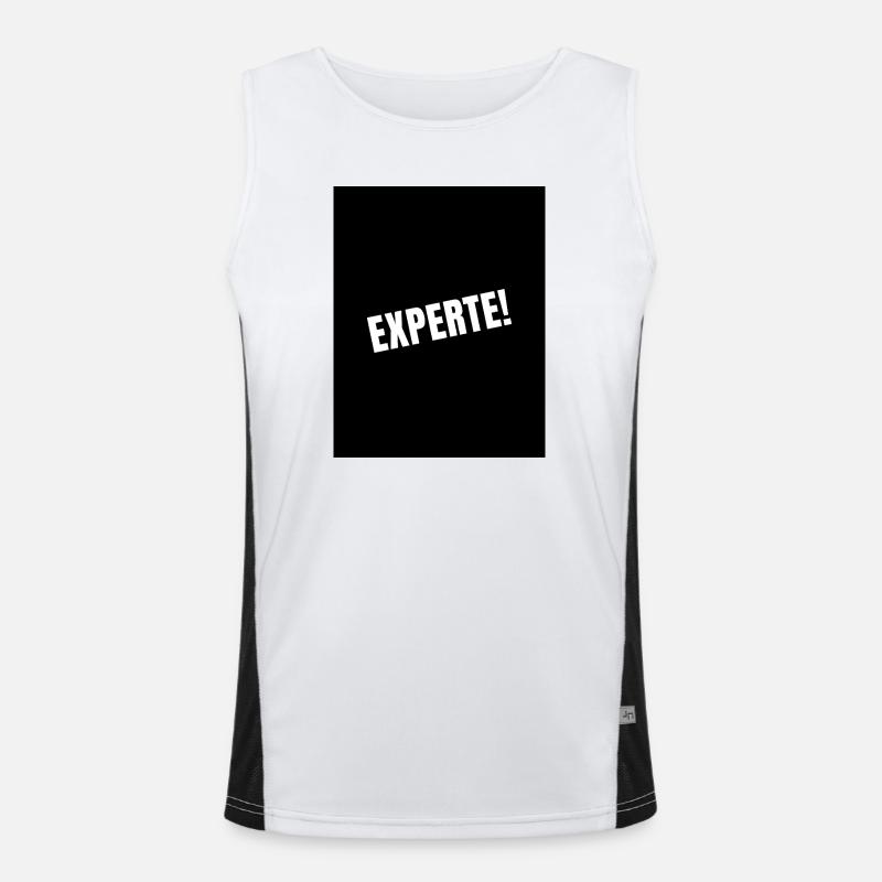 Experte! Funktionelles Kontrast-Tank Top für Männer 