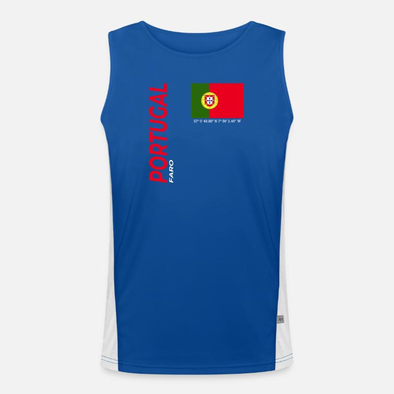 Faro Funktionelles Kontrast-Tank Top für Männer 
