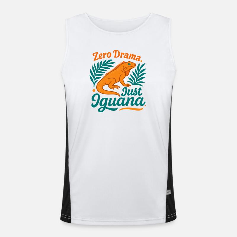Iguane Zéro Drame Débardeur respirant contrasté Homme 