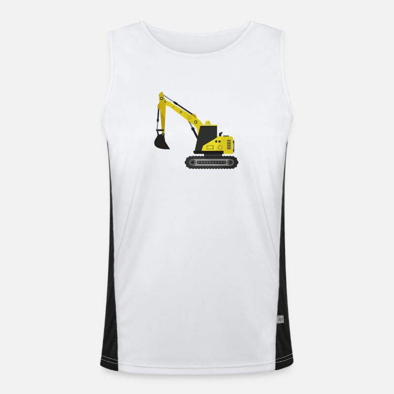 Bagger Funktionelles Kontrast-Tank Top für Männer 