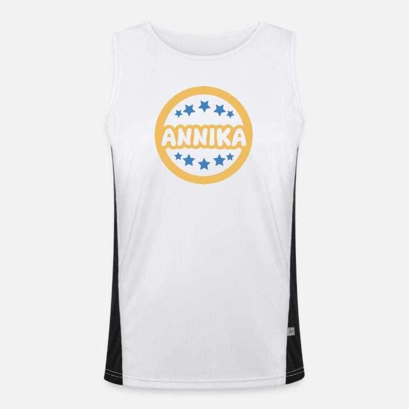 Cadeau pour Annika Débardeur respirant contrasté Homme 