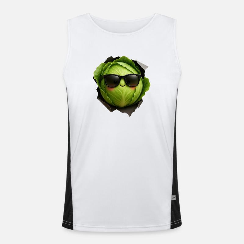 cabbage Men's Functional Contrast Tank Top 