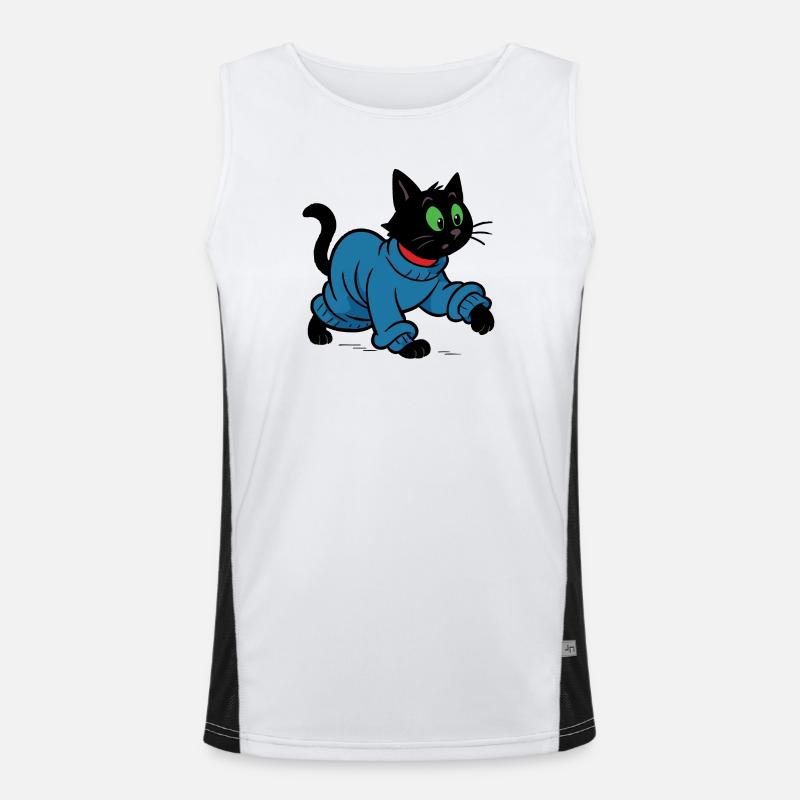 Meeko en pull oversize Débardeur respirant contrasté Homme 