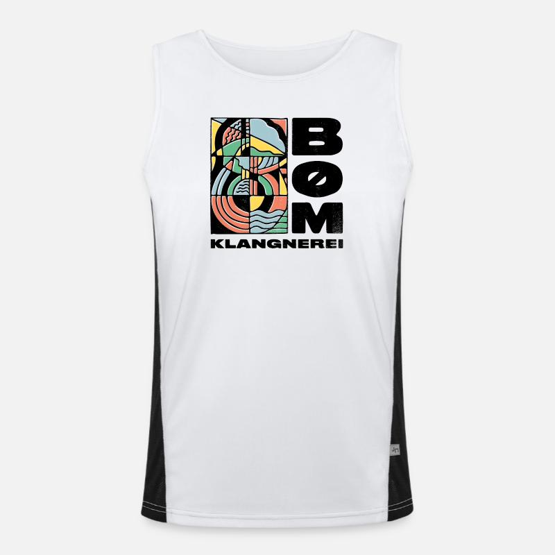 BØM-Klangnerei Men's Functional Contrast Tank Top 