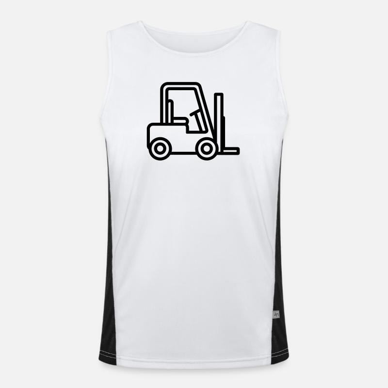 Chariot élévateur Débardeur respirant contrasté Homme 