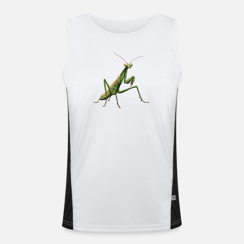 Gottesanbeterinnen Gottesanbeterin Funktionelles Kontrast-Tank Top für Männer 