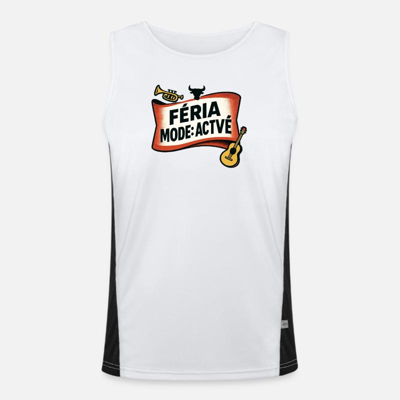 Féria mode : activé Débardeur respirant contrasté Homme 