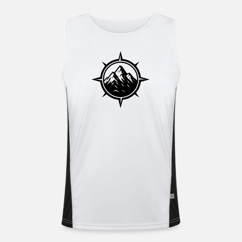 Monts Compass Débardeur respirant contrasté Homme 