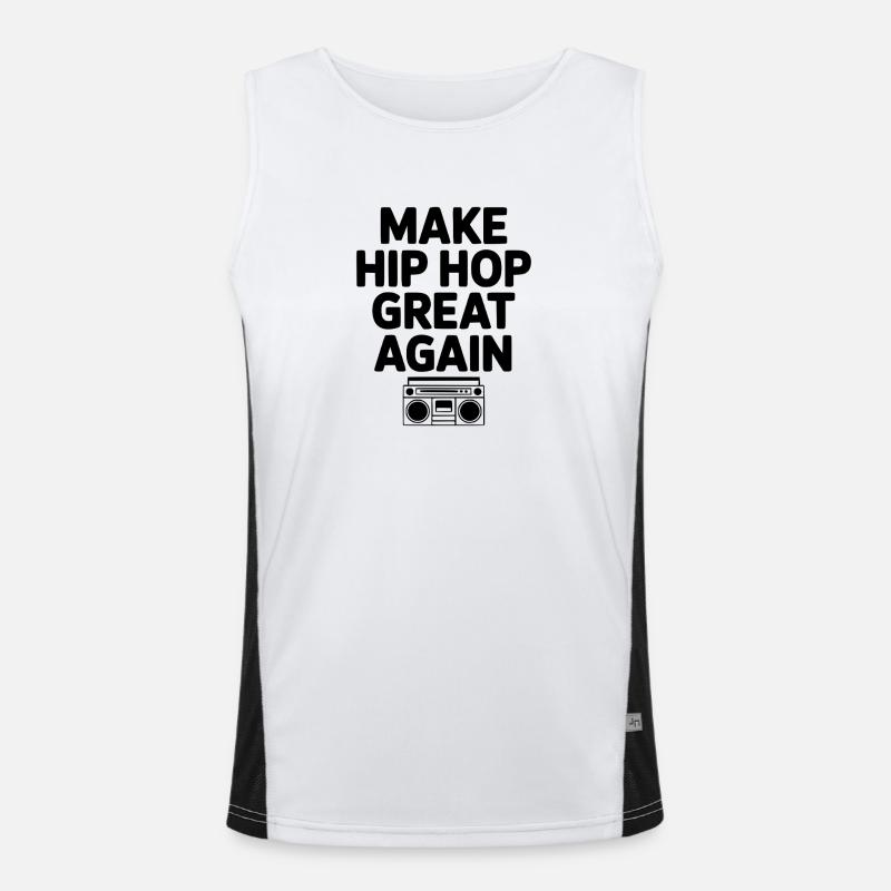 Make Hip Hop Great Again Men's Functional Contrast Tank Top 