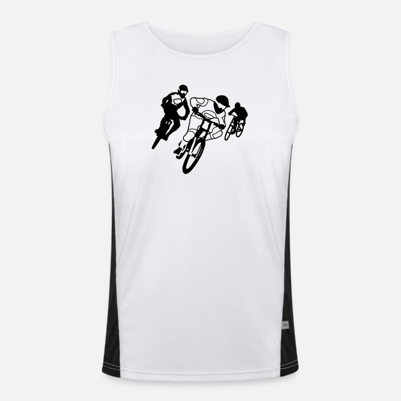 Mountain bike Men's Functional Contrast Tank Top 