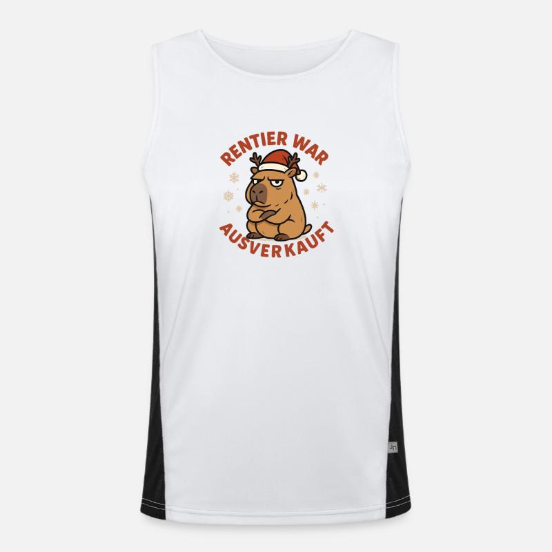 Malheureusement, Reindeer a vendu complet Capybara Débardeur respirant contrasté Homme 