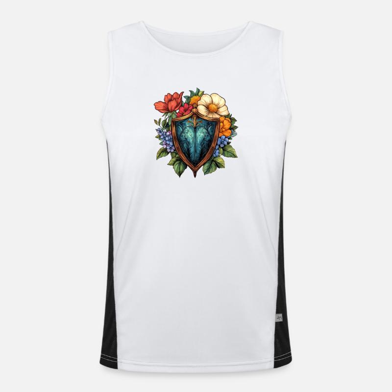 Blumenshield Heraldry Men's Functional Contrast Tank Top 