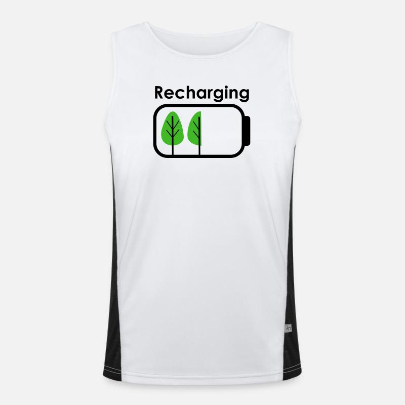 Recharge Débardeur respirant contrasté Homme 